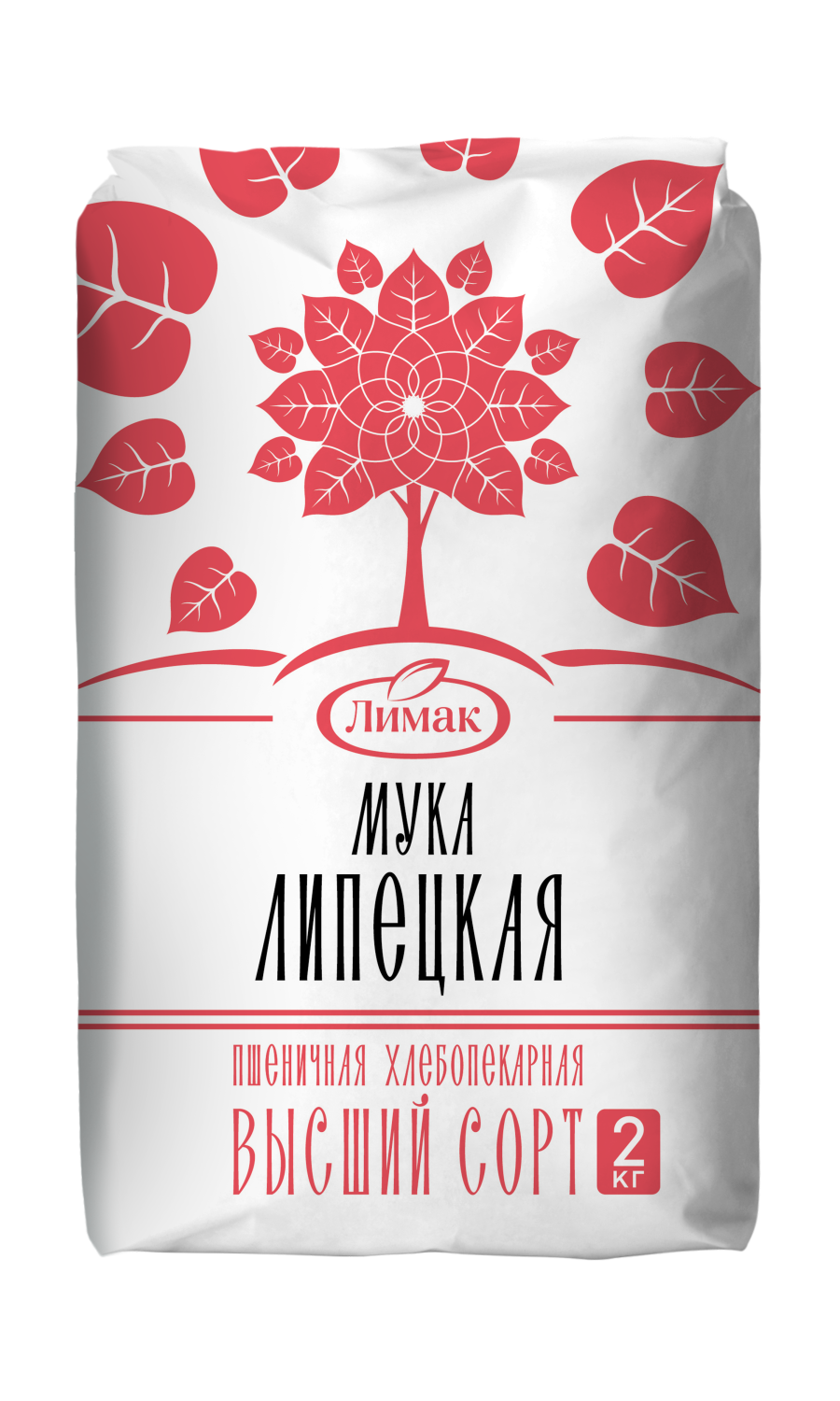 Мука Липецкая  пшеничная высший сорт, 2кг
