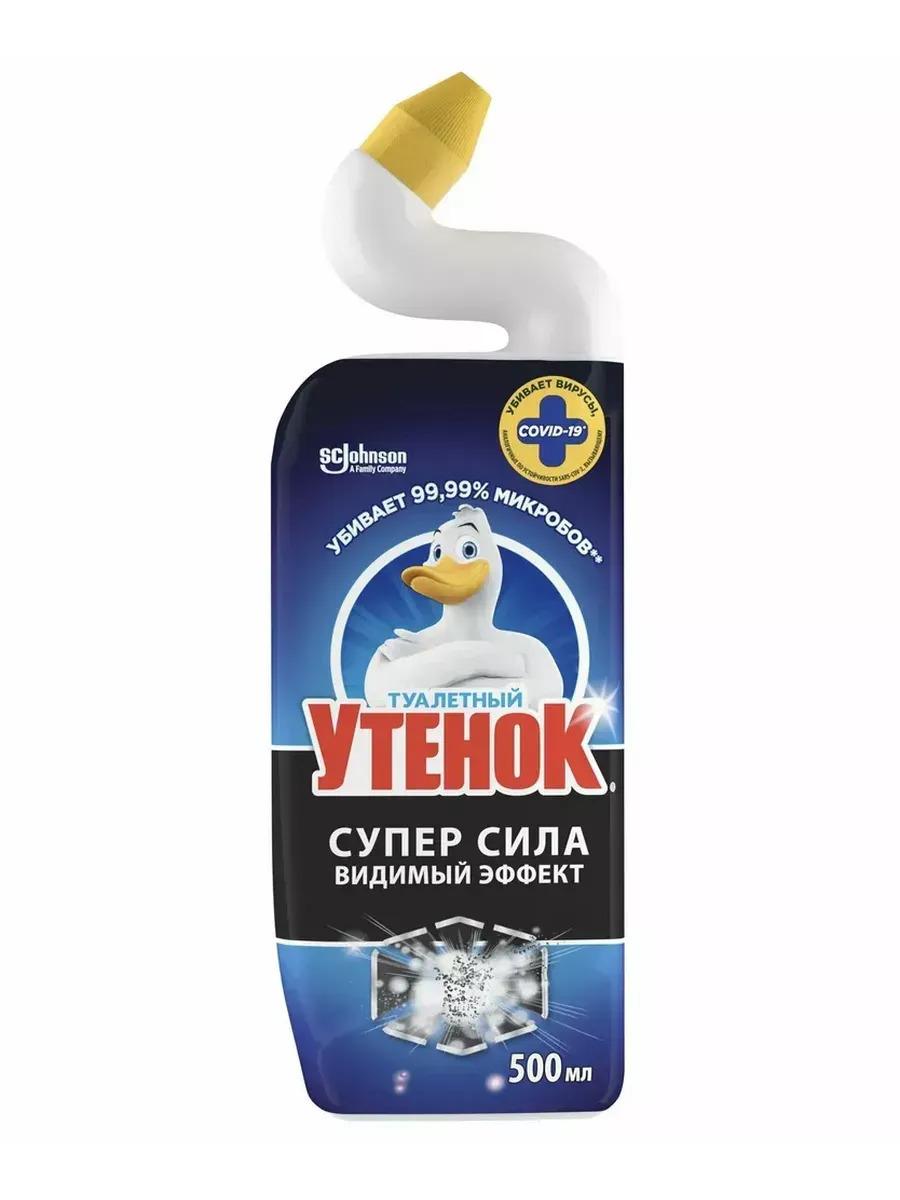 Средство для унитаза Туалетный утенок   "СУПЕР СИЛА" 900мл