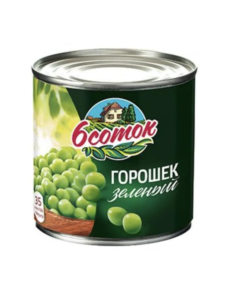 Горошек зеленый «6 Соток», 400 г
