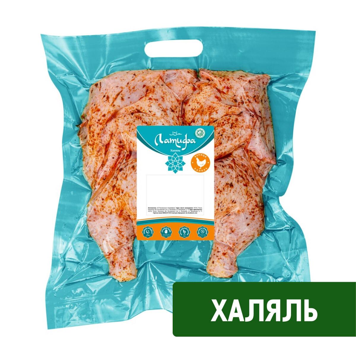 Цыпленок табака в маринаде Латифа Халяль охлажденный ~2 кг