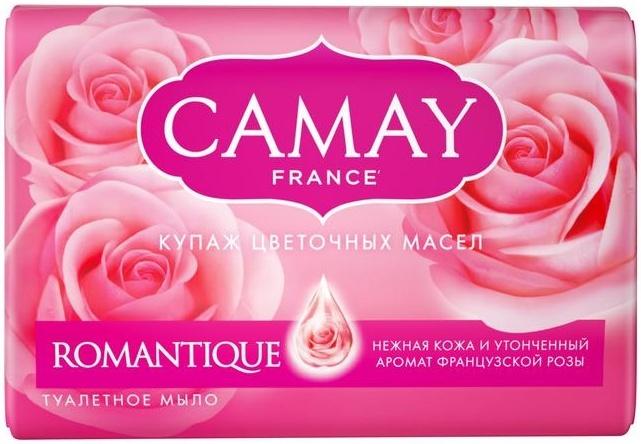 Мыло туалетное твердое Camay Романтик 85 г
