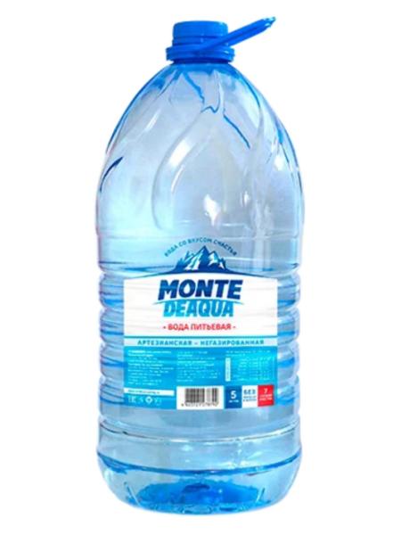 Вода Monte Aqua 5л