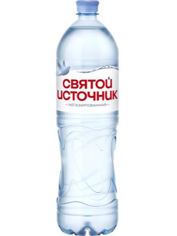 Вода Святой Источник питьевая негазированная, 1.5л