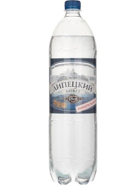 Минеральная вода ЛИПЕЦКИЙ БЮВЕТ негазированная, 1,5л