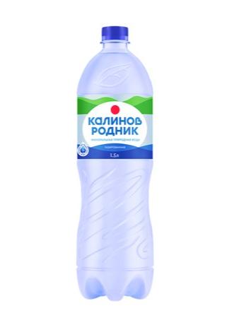 Вода Калинов Родник минеральная газированная, 1.5л