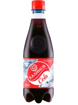 Лимонад Калинов Кола газированный, 0.5л