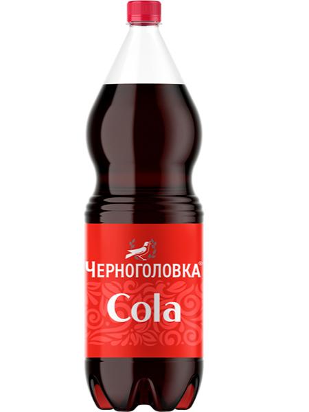 Напиток Черноголовка Кола сильногазированный, 2л