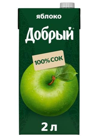 Сок Добрый Яблоко, 2л