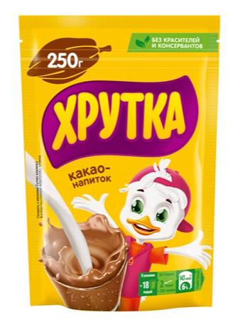 Какао-напиток Хрутка быстрорастворимый, 250г