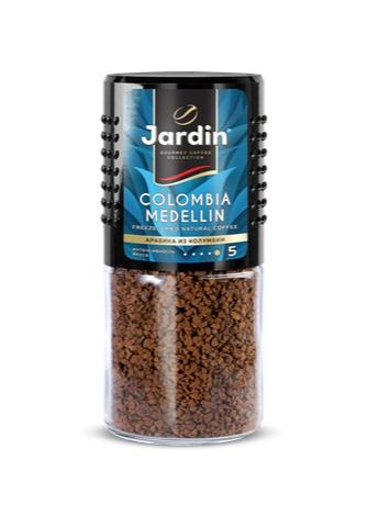Кофе Jardin Colombia Medellin натуральный растворимый сублимированный, 95г