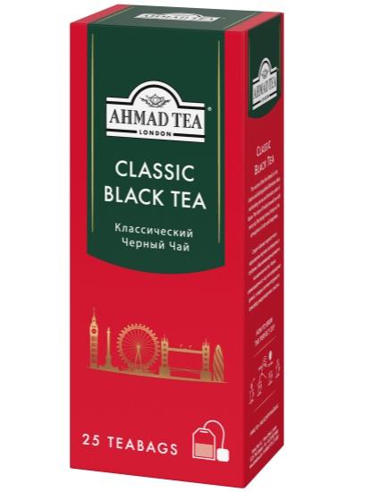 Чай Ahmad Tea черный классический 25 пакетиков, 50г