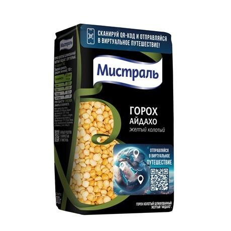 Горох Мистраль желтый колотый Айдахо, 500г