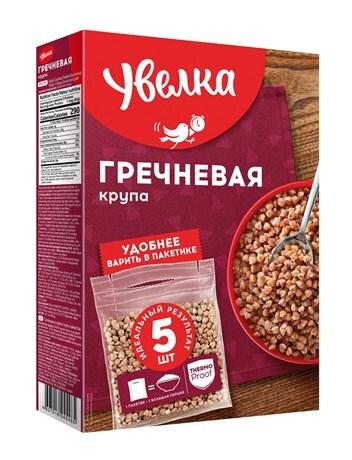Крупа гречневая Увелка ядрица в пакетах для варки, 400г