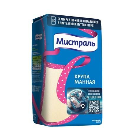 Крупа манная Мистраль, 800г