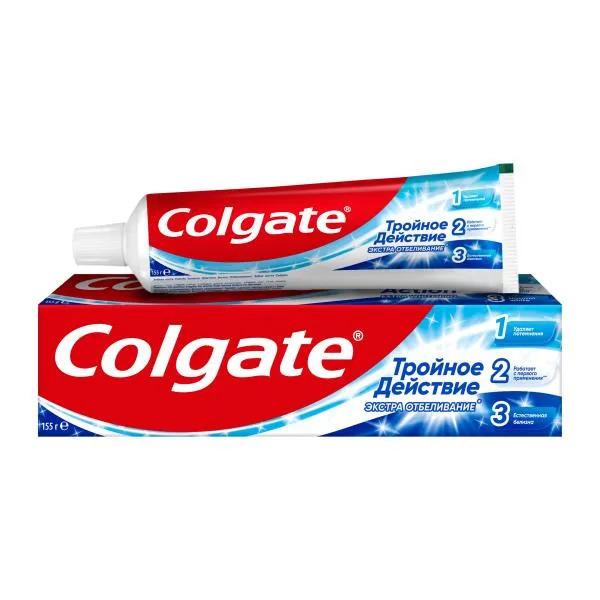 Colgate   Зубная паста Тройное действие Экстра Отбеливание 100 мл