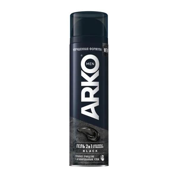 Пена для бритья Арко Men Black, 200 мл