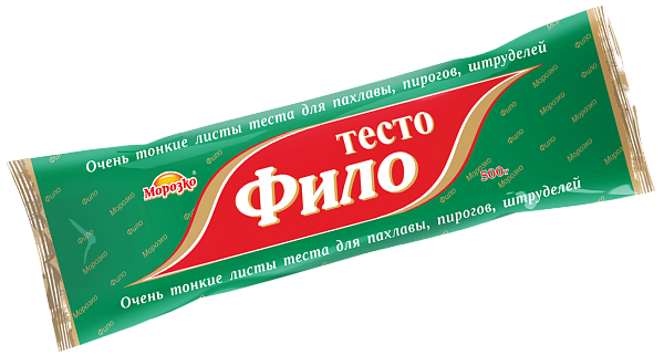 Тесто фило Морозко 500г