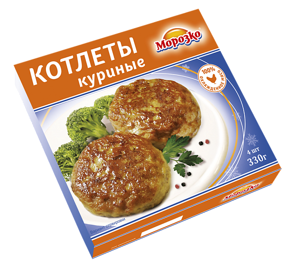 Котлеты куриные Морозко 330г