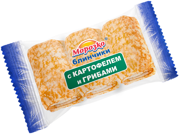 Блинчики с картофелем и грибами Морозко 210г