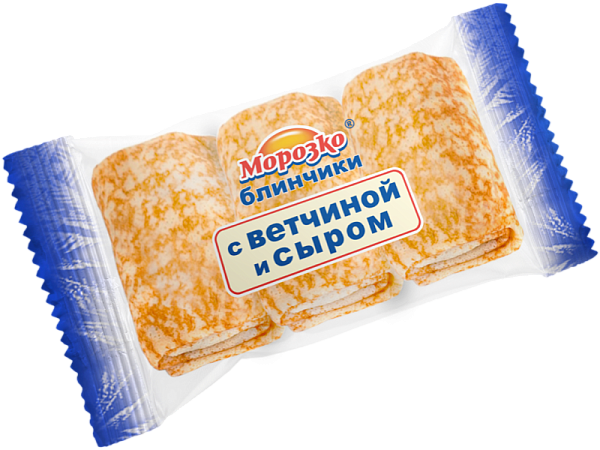 Блинчики с ветчиной и сыром Морозко п/п 210г