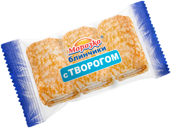 Блинчики с творогом Морозко п/п 210г