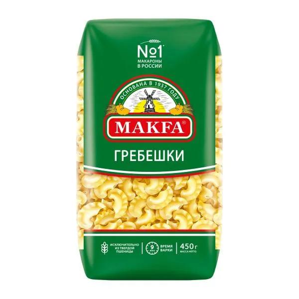 Макароны Makfa Петушиные гребешки 450г