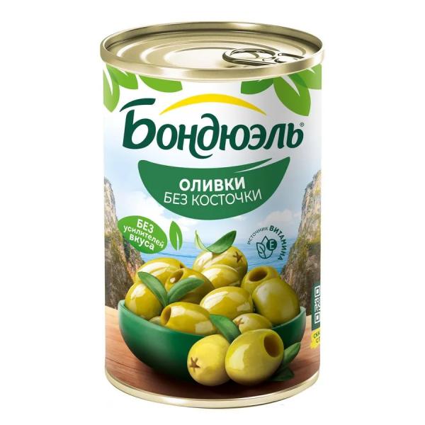  Оливки без косточек Bonduelle , 300г