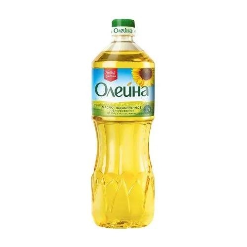 Масло Олейна подсолнечное рафинированное 1 л