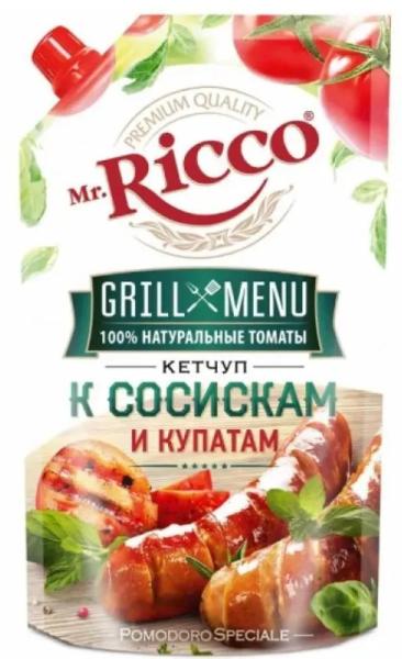 Кетчуп Mr.Ricco К сосискам и купатам, 300г