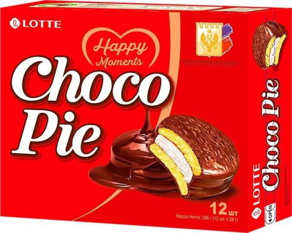 Пирожное Choco Pie (Чоко Пай) 360 гр.