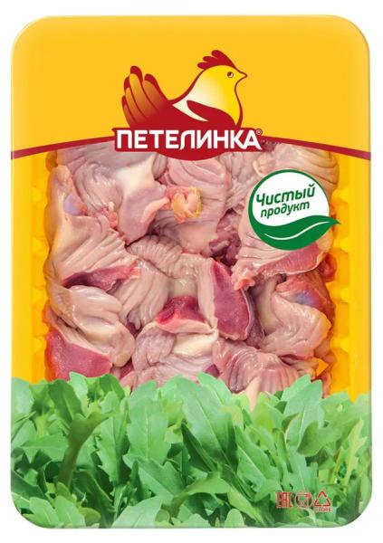 Желудки цыпленка-бройлера Петелинка охлажденные 450 г