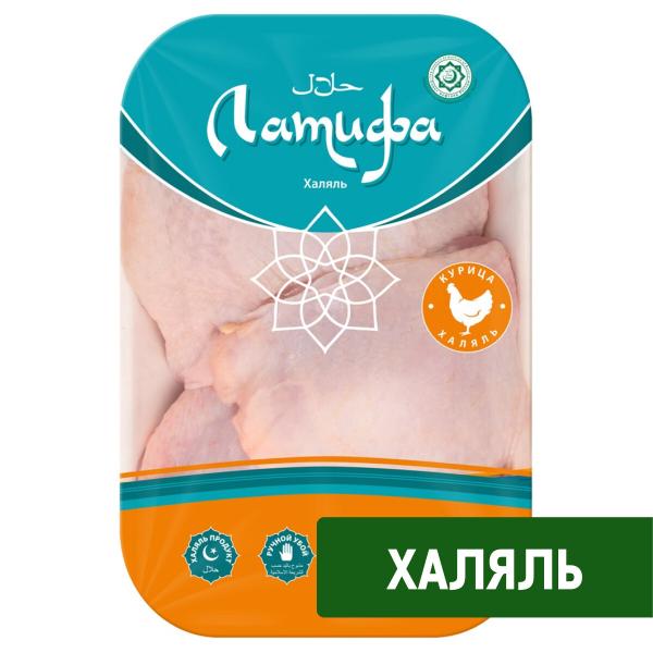 Бедро цыпленка-бройлера Латифа Классическое Халяль охлажденное 900 г