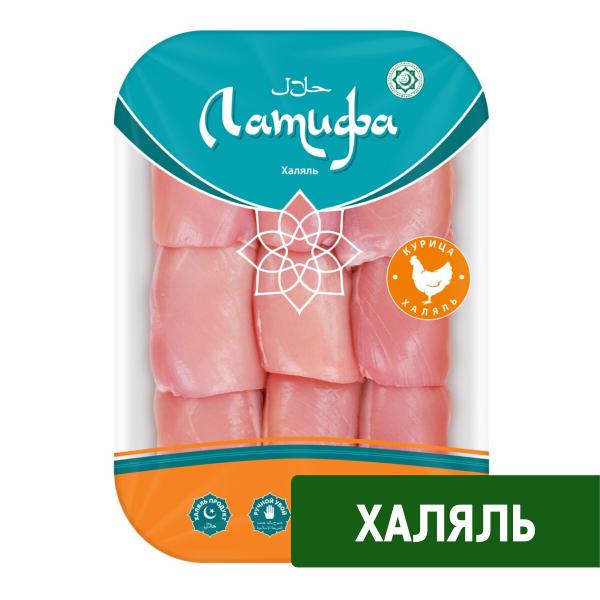 Бедра цыпленка-бройлера филе без кожи Латифа Халяль охлажденные 900 г