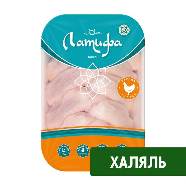 Крыло цыпленка-бройлера Латифа Халяль охлажденное 900 г