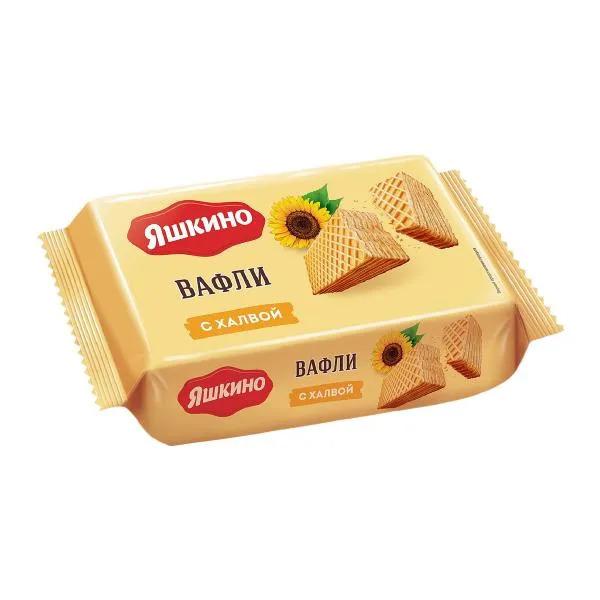 Вафли Яшкино с халвой, 200 г