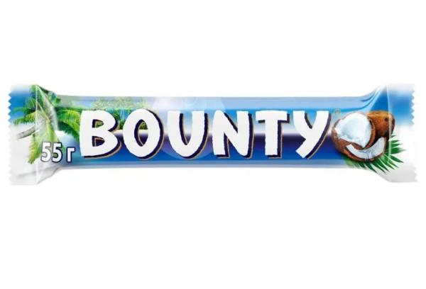 Шоколадные батончики Bounty  55 г