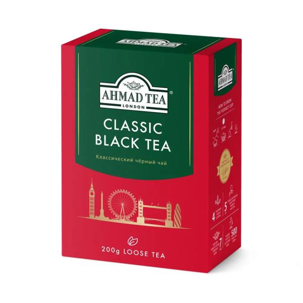 Чай черный AHMAD TEA Классический листовой, 200г