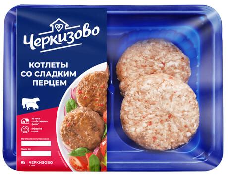 Котлеты со сладким перцем Черкизово охлажденные 400 г