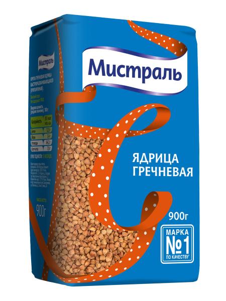 Крупа гречневая Мистраль ядрица 900 г