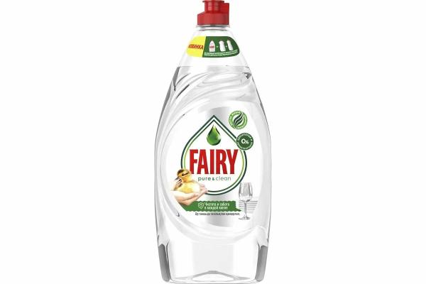 Жидкость для мытья посуды Fairy Pure & Clean 900 мл