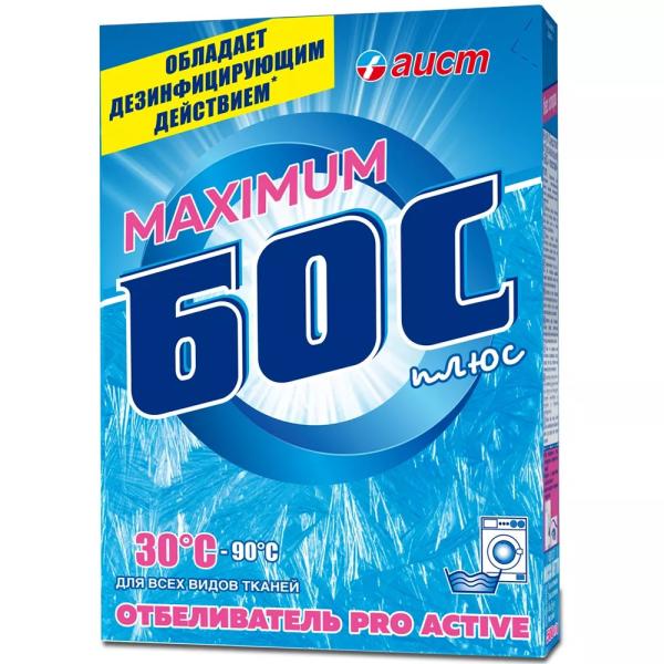 Кислородный отбеливатель Аист БОС плюс MAXIMUM порошок 500 г 