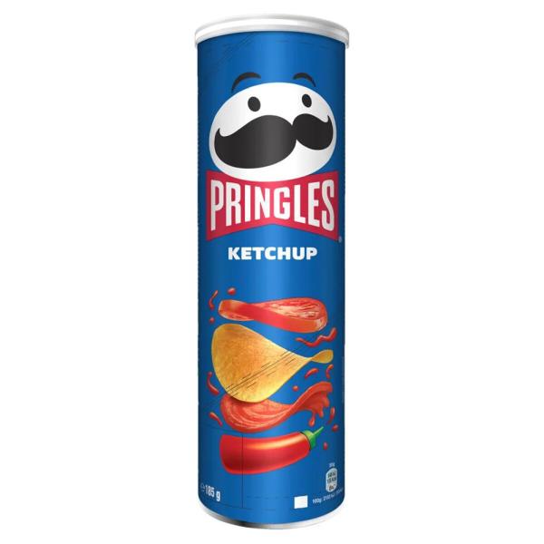 Картофельные чипсы Pringles, со вкусом Кетчупа, 165 гр