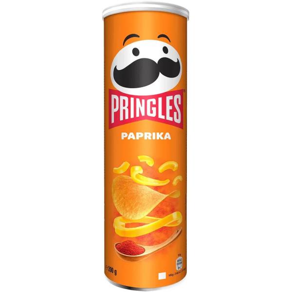 Картофельные чипсы Pringles Паприка 165 гр