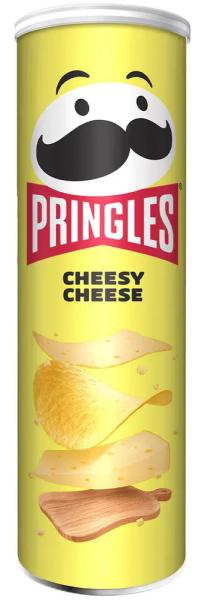 Картофельные чипсы Pringles Cheesy Cheese, со вкусом Сыра 165гр