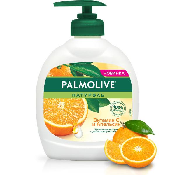 Крем-мыло жидкое Palmolive Натурэль Витамин C и Апельсин 300 мл