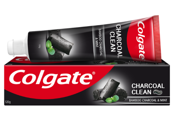 Зубная паста Colgate Бамбуковый уголь с мятой для отбеливания зубов и свежести дыхания 120 г