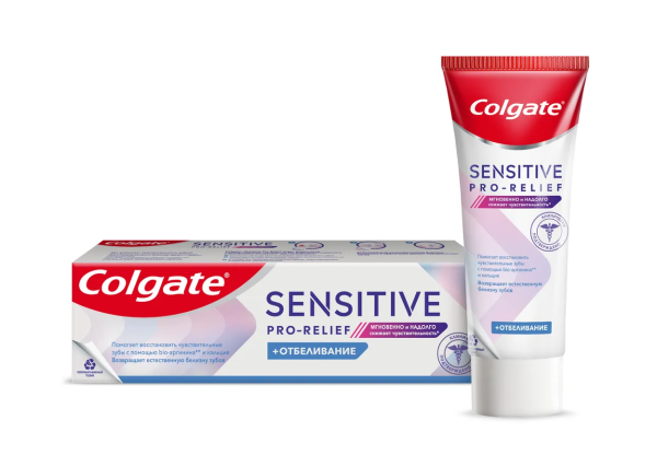 Зубная паста Colgate Sensitive Pro-Relief отбеливание 75 мл