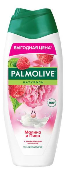 Гель-крем для душа Palmolive Натурэль Малина и Пион с увлажняющим молочком 450 мл