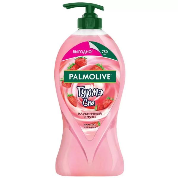 Крем-гель для душа Palmolive Гурмэ СПА Клубничный Смузи 750 мл