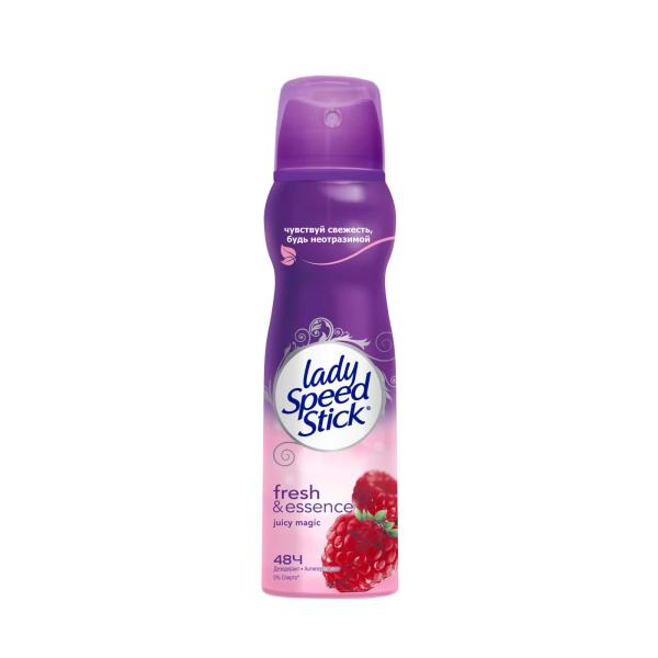 Дезодорант-антиперспирант женский спрей Lady Speed Stick FRESH ESSENCE Малина 150 мл